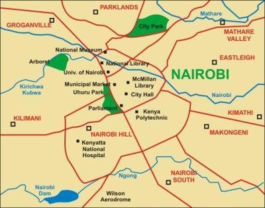 Kenya Map, Nairobi, Kenya, Naivasha, Mombasa Kenya