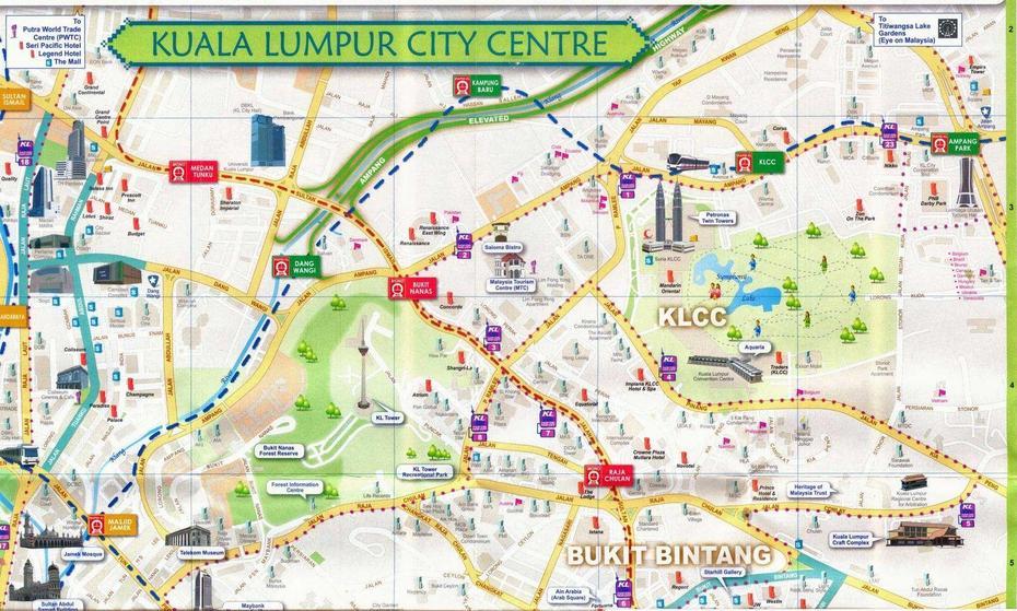 Kuala Lumpur Attractions Map Pdf – Free Printable Tourist Map Kuala …, Kuala Lumpur, Malaysia, Kuala Lumpur Asia, Kuala Lumpur City Centre