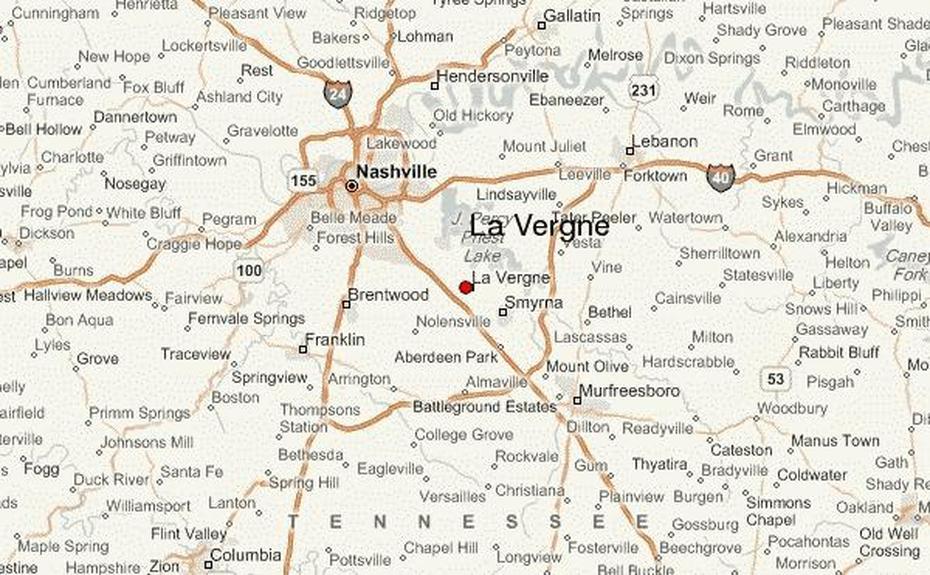 La Vergne Location Guide, La Vergne, United States, United States  With City, Showing United States