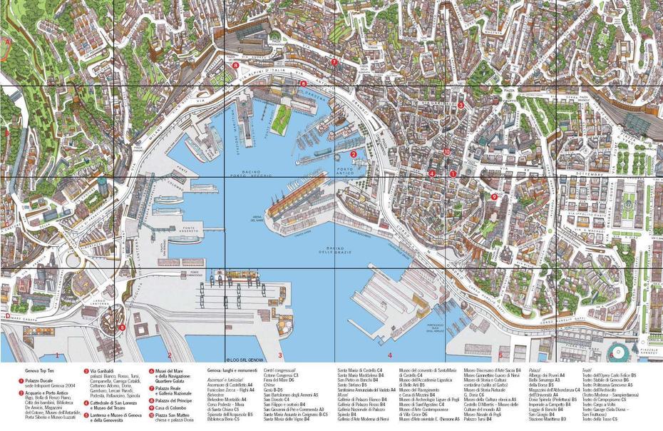 Large Genoa Maps For Free Download And Print | High-Resolution And …, Genoa, Italy, Genoa On, Of Genoa