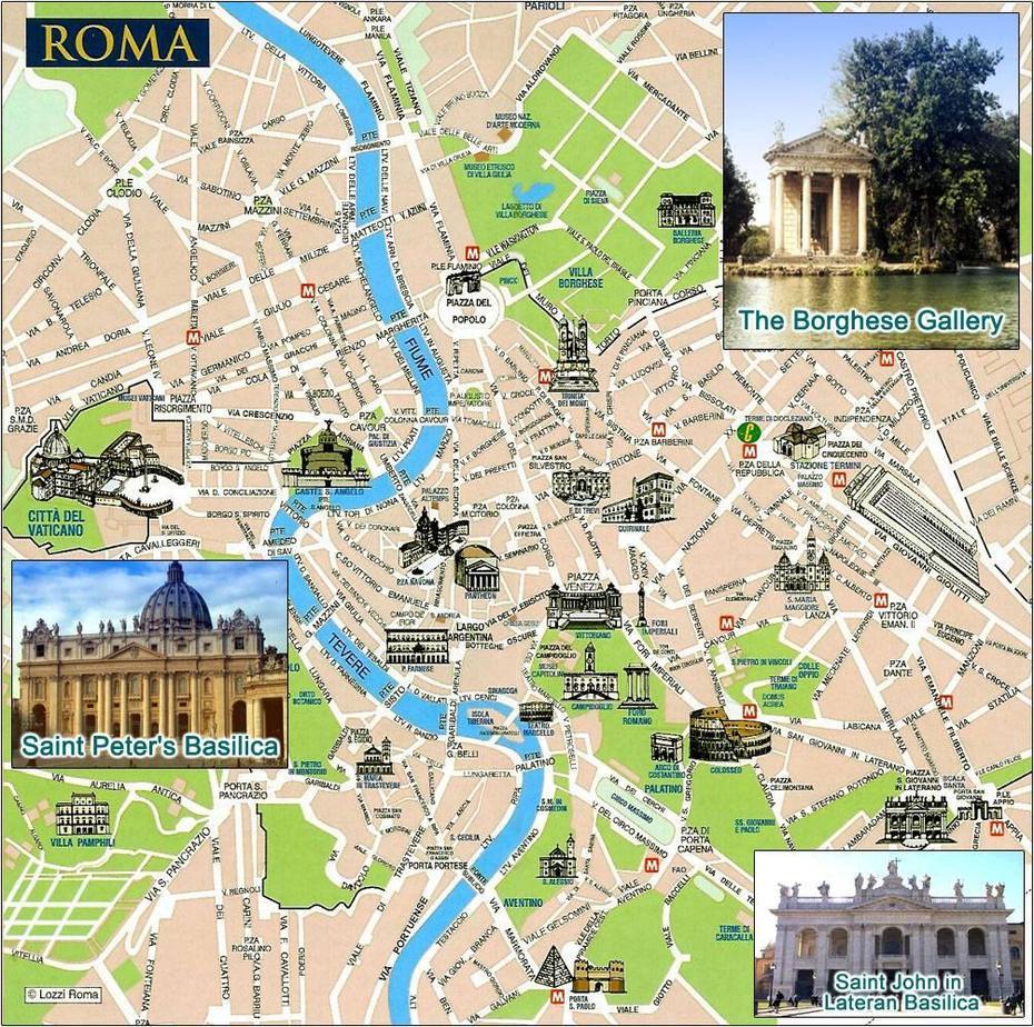 Large Rome Maps For Free Download And Print | High-Resolution And …, Rome, Italy, Detailed  Of Rome Italy, Street  Of Rome