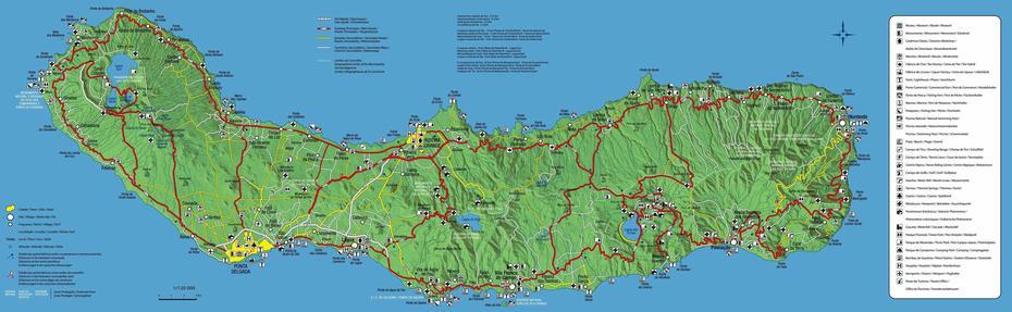 Large Sao Miguel Island Maps For Free Download And Print | High …, San Miguel, Philippines, Malolos Bulacan Philippines, San Miguel El Salvador