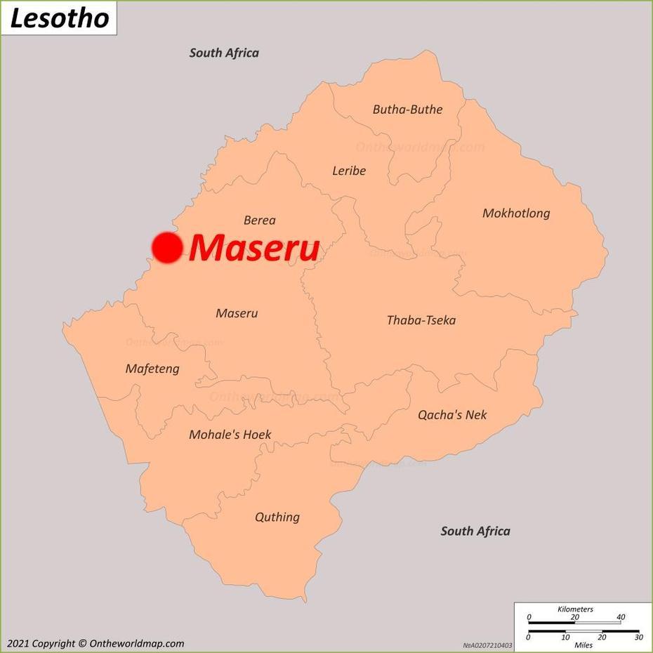 Lesotho Parliament, Lesotho Town, Lesotho, Maseru, Lesotho