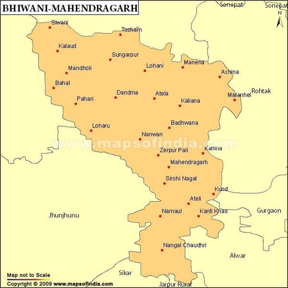 Mahendragarh Election Result 2019 – Parliamentary Constituency Map And …, Mahendragarh, India, Rewari Haryana, Ambala Cantt