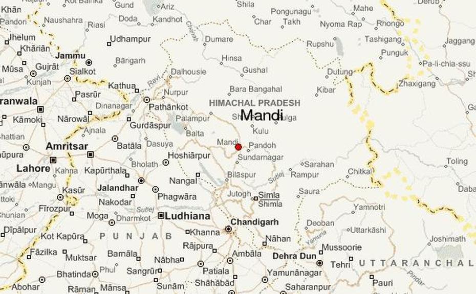 Mandi Location Guide, Mandi, India, Dharamsala India, Himachal Pradesh India