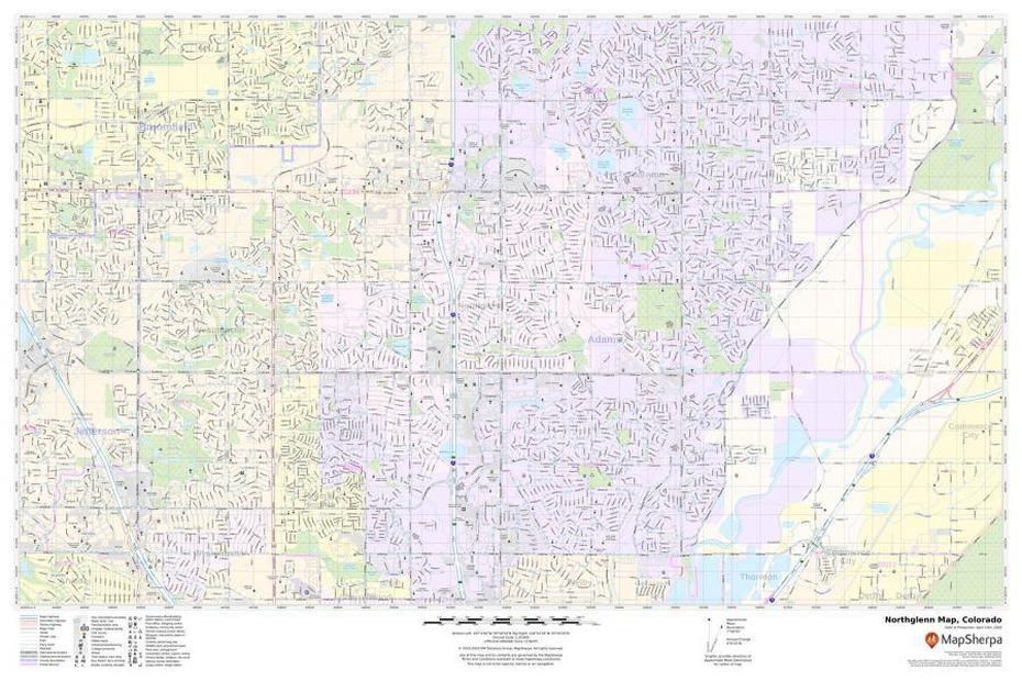 Northglenn Map, Colorado, Northglenn, United States, Northglenn, United States