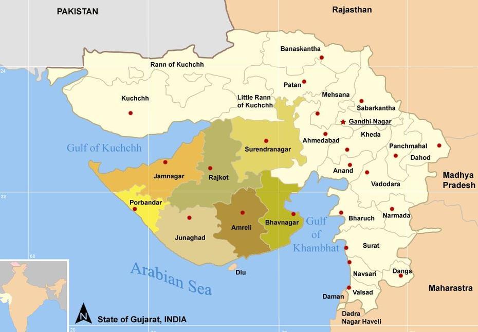 Rajkot Map, Rājkot, India, Rajkot Gujarat, Indore India