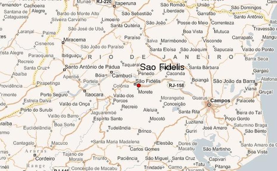 Sao Fidelis Location Guide, São Fidélis, Brazil, Sao Paulo Brazil Location, Sao Paulo Brazil On