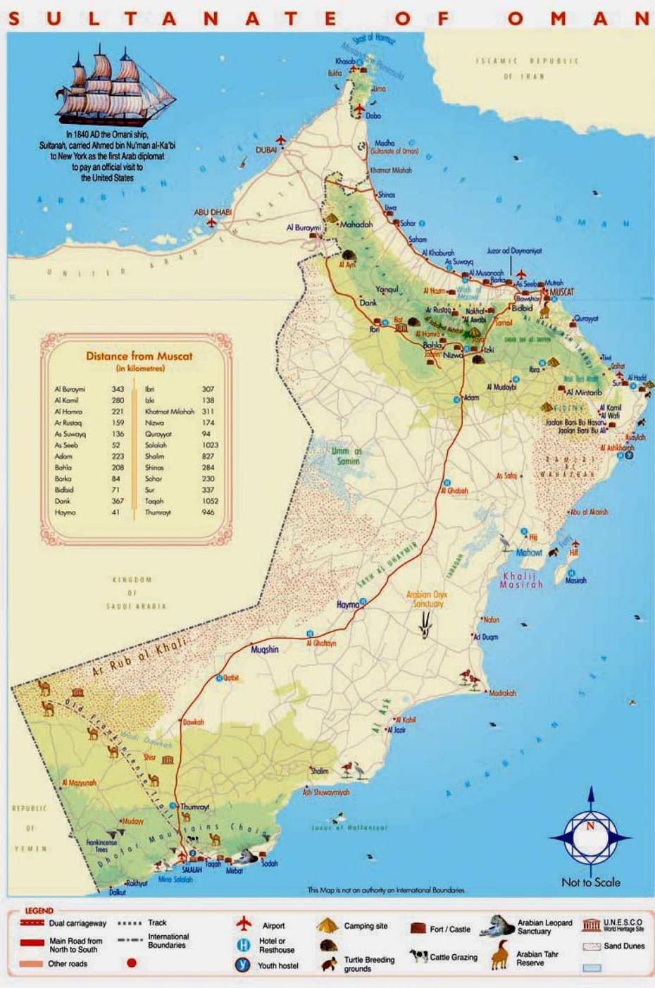 Sultanate Of Oman Map – Oman Detailed Map (Western Asia – Asia), Izkī, Oman, Oman Gallery, كهف