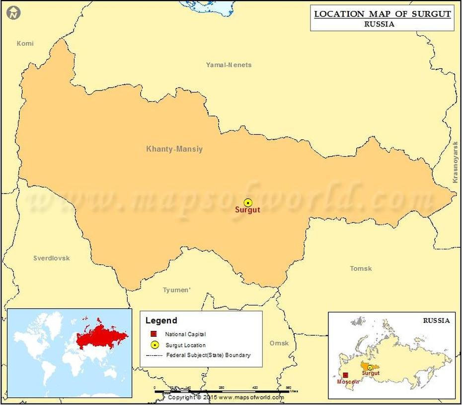 Where Is Surgut | Location Of Surgut In Russia Map, Surgut, Russia, Russia Ports, Novorossiysk Russia