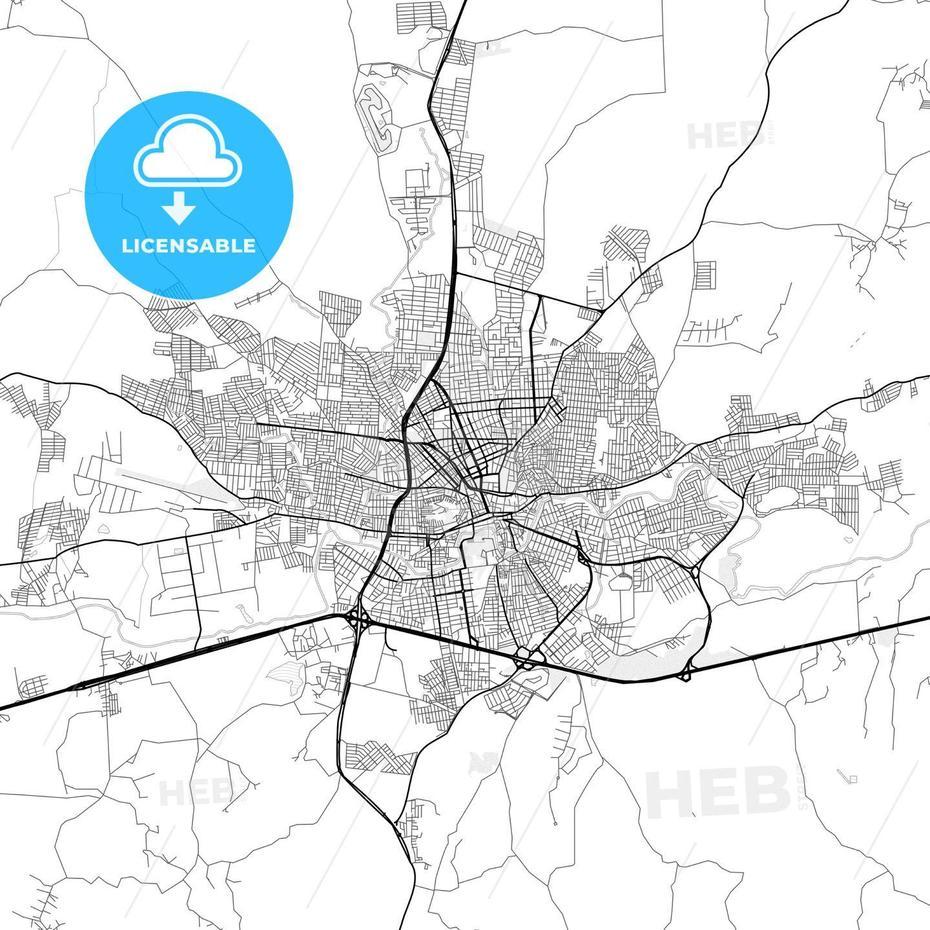 Vector Pdf Map Of Caruaru, Brazil – Hebstreits Sketches In 2022 | Map …, Caruaru, Brazil, Sao Joao Brazil, Recife  Airport