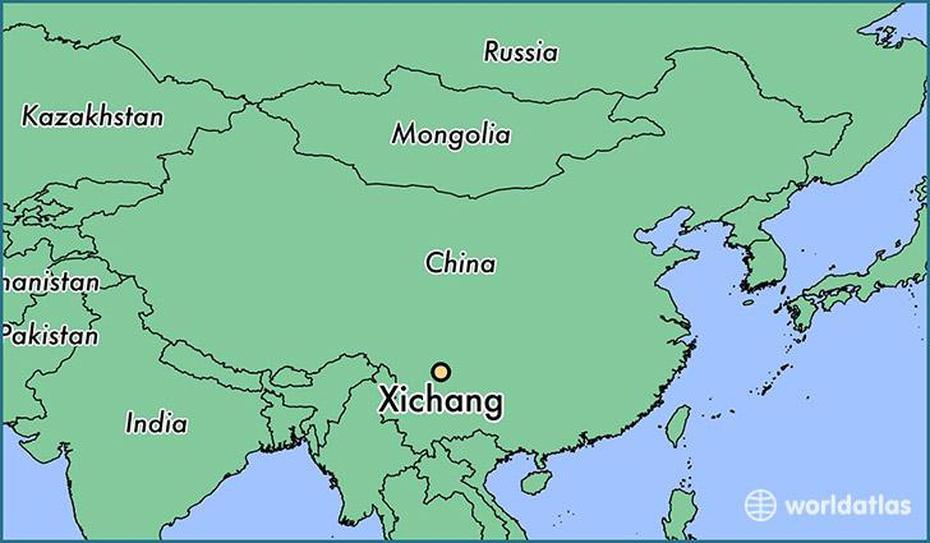 Where Is Xichang, China? / Xichang, Sichuan Map – Worldatlas, Xichang, China, Changzhou China, Zhenjiang China