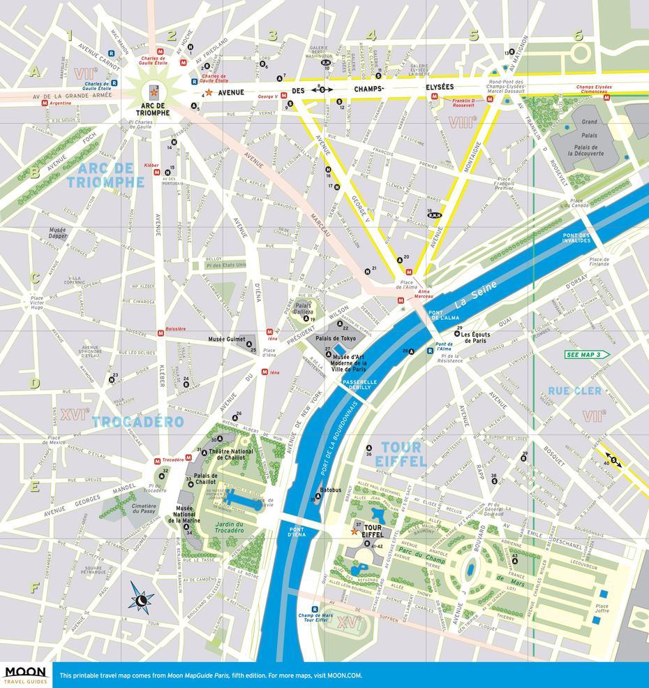 6 Best Images Of Printable De Paris – Paris France Map, Paper City …, Paris, France, Paris Street, Arc De Triomphe