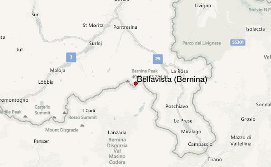 Bellavista (Bernina) Mountain Information, Bella Vista, Argentina, Bella Vista Arkansas Plat, Bella Vista Ar City Limits