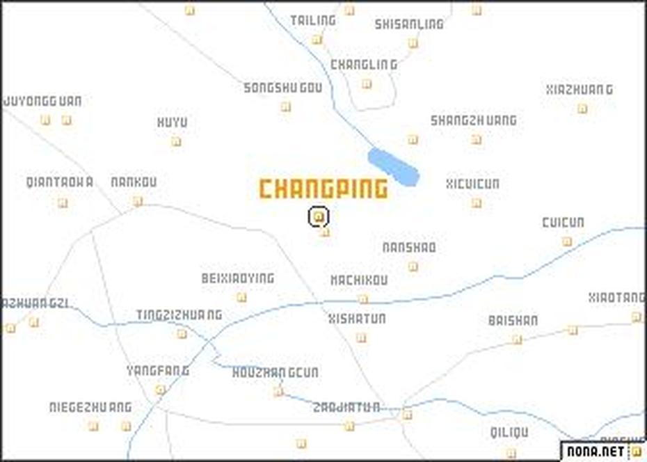 Changping (China) Map – Nona, Changping, China, Fuzhou, Shaoxing China