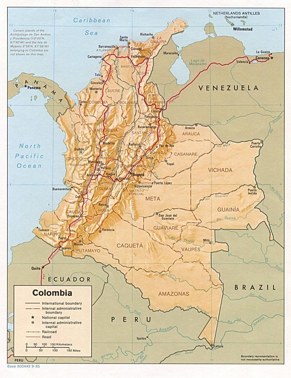 Free Colombia Maps, El Difícil, Colombia, El Espanol, Spanish  Dificil