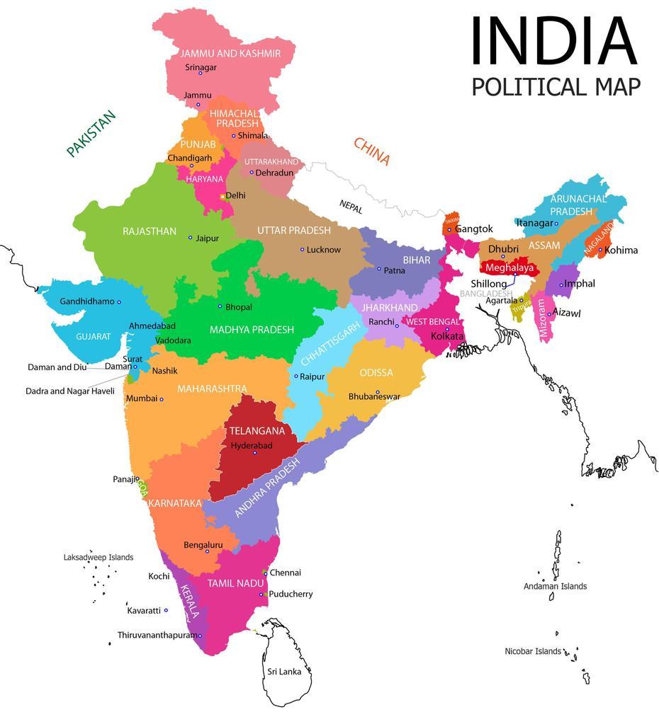 India Maps | Maps Of India, Tiruvūr, India, Creative India, India  Design