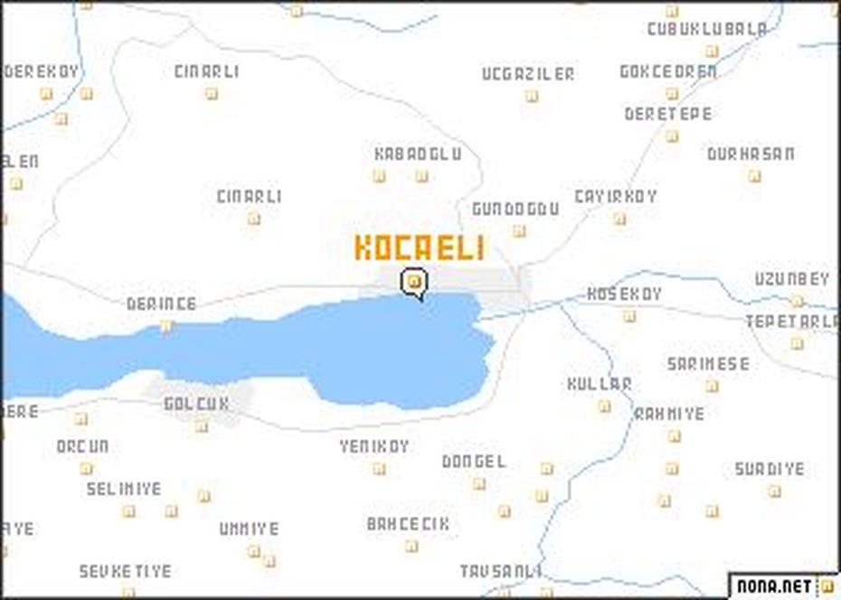 Kocaeli (Turkey) Map – Nona, Kocaeli, Turkey, Turkey  Location, Mersin Turkey