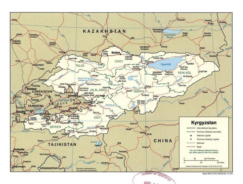 Large Political And Administrative Map Of Kyrgyzstan With Roads …, Sokuluk, Kyrgyzstan, Manas Kyrgyzstan, Myanmar Physical