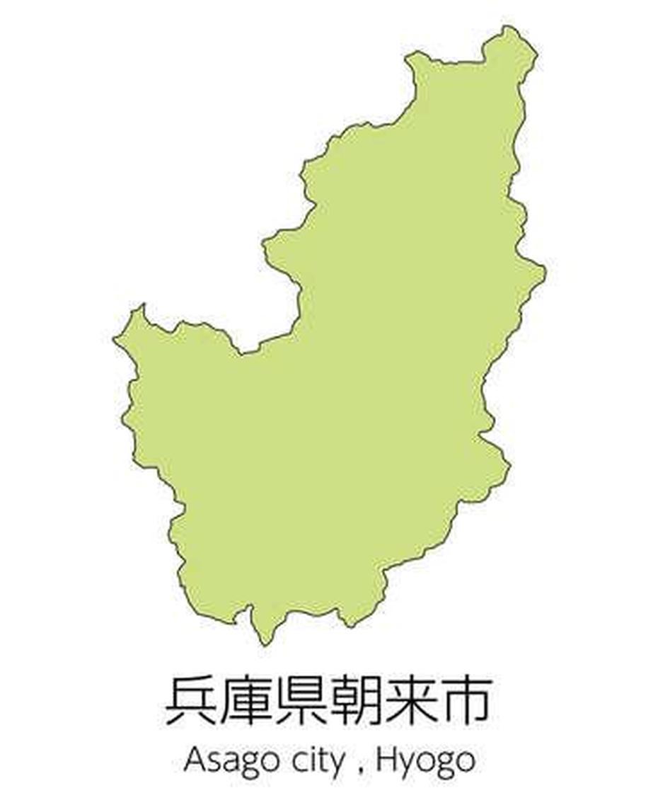 Map Of Asago City, Hyogo Prefecture, Japan.Translation: Asago City …, Asago, Japan, Japanese Food Market, Shirai Omachi  Fuji Park