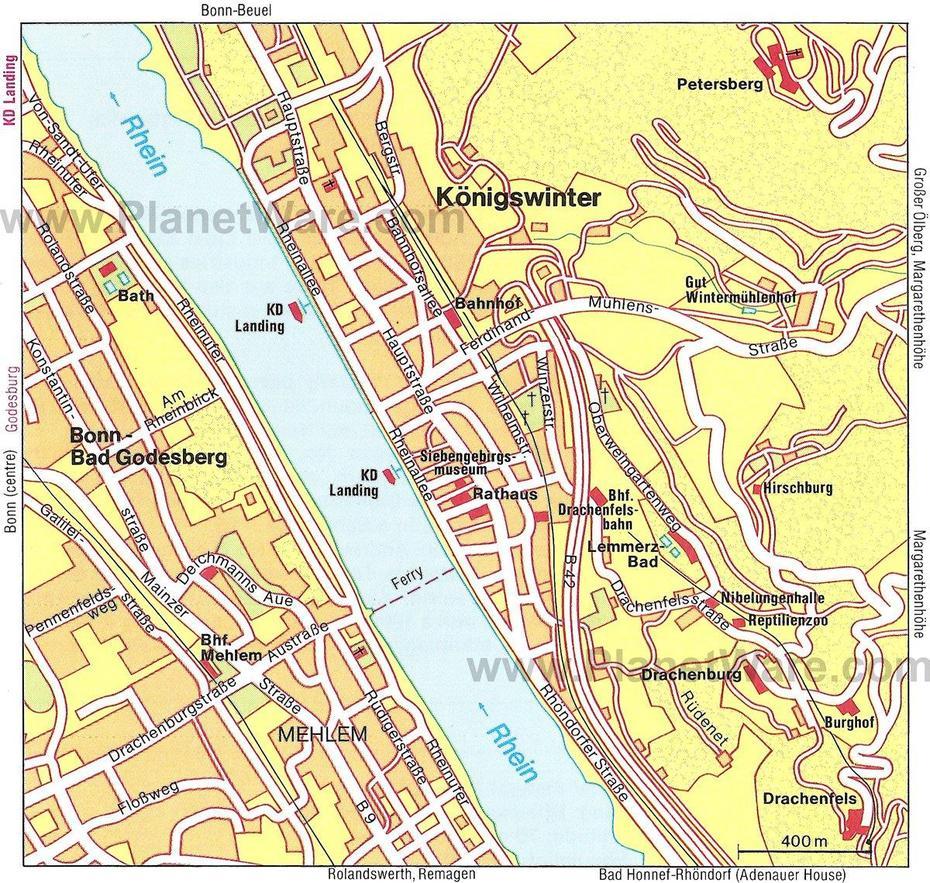 Map Of Germany: The Lander | Planetware, Königswinter, Germany, Braunschweig Germany, Oldenburg Germany