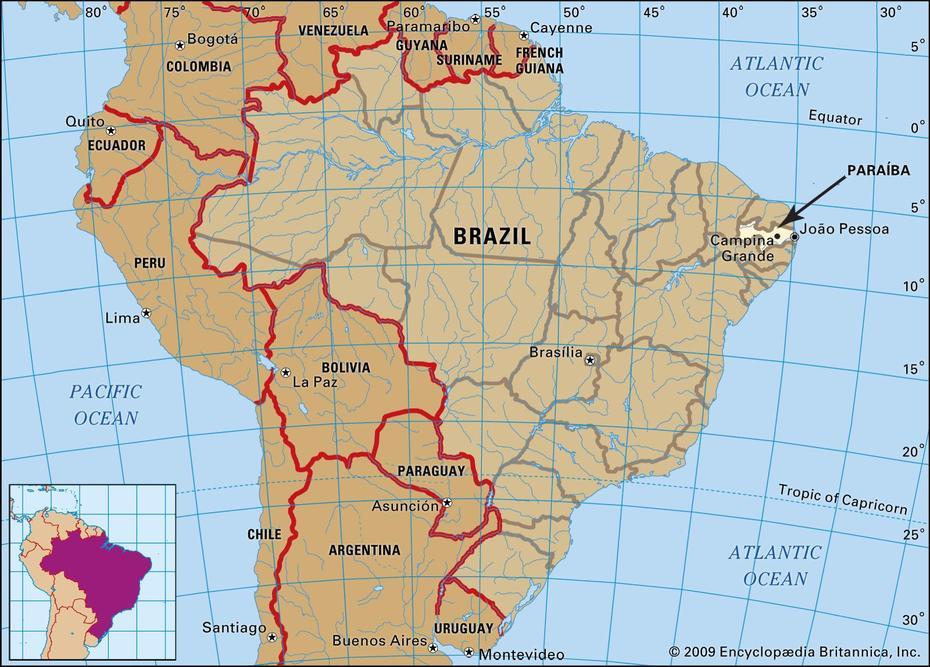 Paraiba | State, Brazil | Britannica, Paraipaba, Brazil, A Da Paraiba, Amazonas Brazil