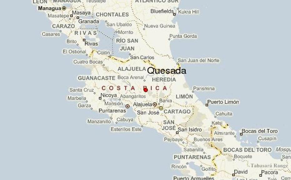 Quesada, Costa Rica Location Guide, Quesada, Costa Rica, San Carlos Costa Rica, Nosara Costa Rica