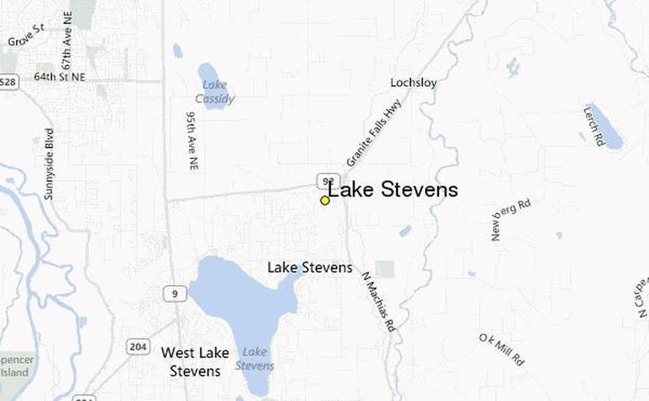 Rivers In United States, United States  With Bodies Of Water, Record, Lake Stevens, United States