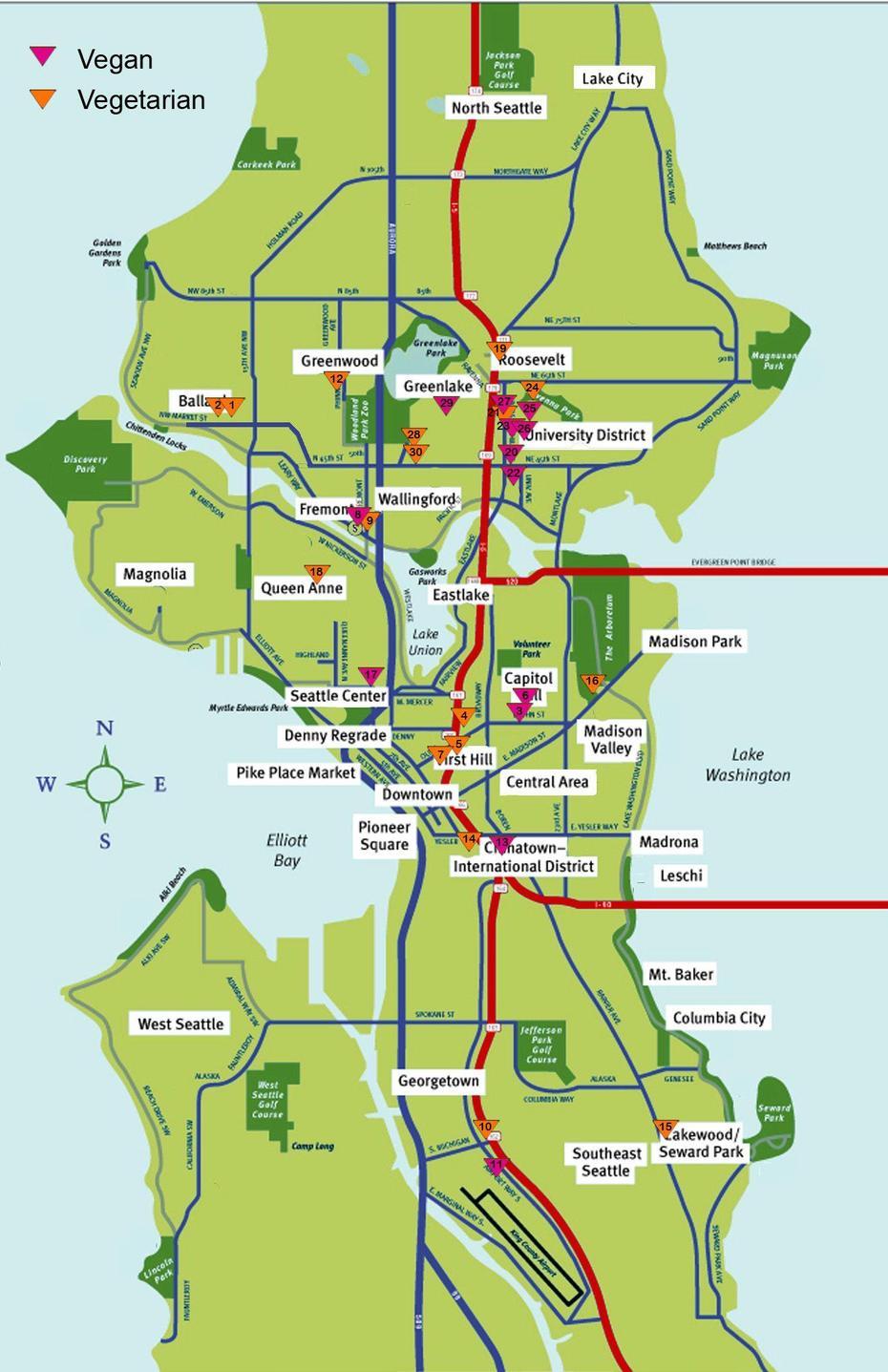 Seattle Road, Seattle World, Neighborhoods, Seattle, United States