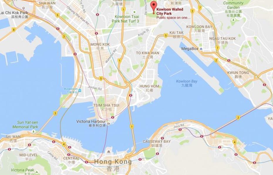 Showing Hong Kong, Hong Kong Harbor, Kowloon, Kowloon City, Hong Kong