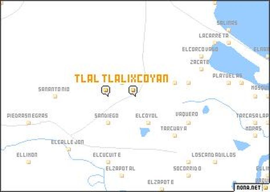 Tlalixcoyan (Mexico) Map – Nona, Tlalixcoyan, Mexico, America Mexico, Highway  Of Mexico