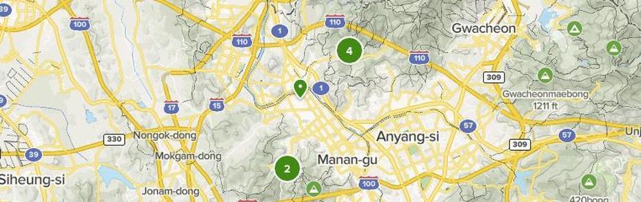 Best Trails In Anyang-Si, Gyeonggi-Do | Alltrails, Anyang, South Korea, Asan Korea, People Of South Korea