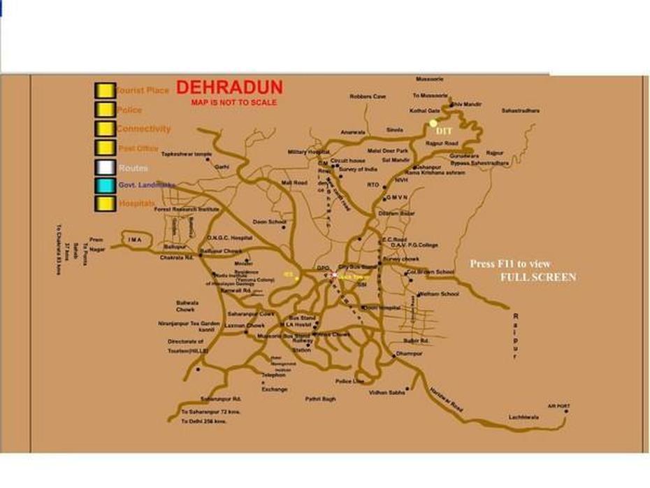Dehradun Location In India, Uttarakhand On India, India , Dehra Dūn, India