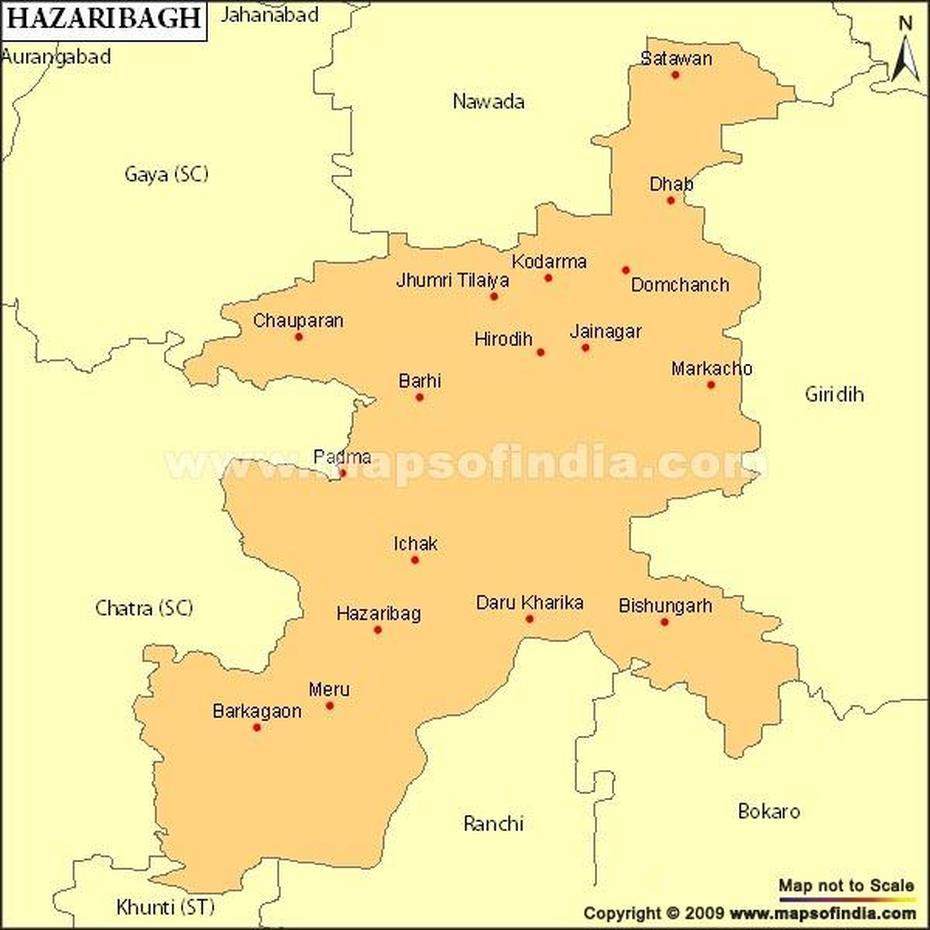 Hazaribagh Parliamentary Constituency Map, Election Results And Winning Mp, Hazāribāgh, India, Dhaka City, Lalbagh  Thana