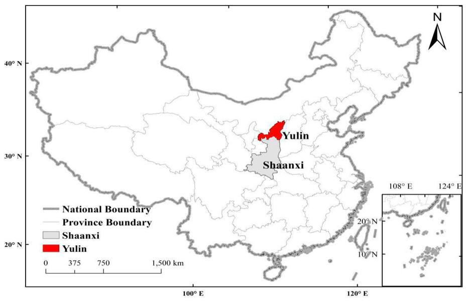 Map Of Yulin China – 88 World Maps, Yulinshi, China, China  Colored, North China