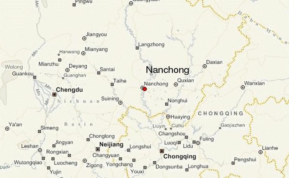 Nanchong Location Guide, Nanchong, China, Wuhan Hubei, Of Hubei China