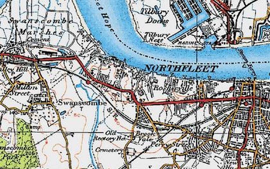 Northfleet Photos, Maps, Books, Memories – Francis Frith, Northfleet, United Kingdom, Driving  Of United Kingdom, United Kingdom Cities