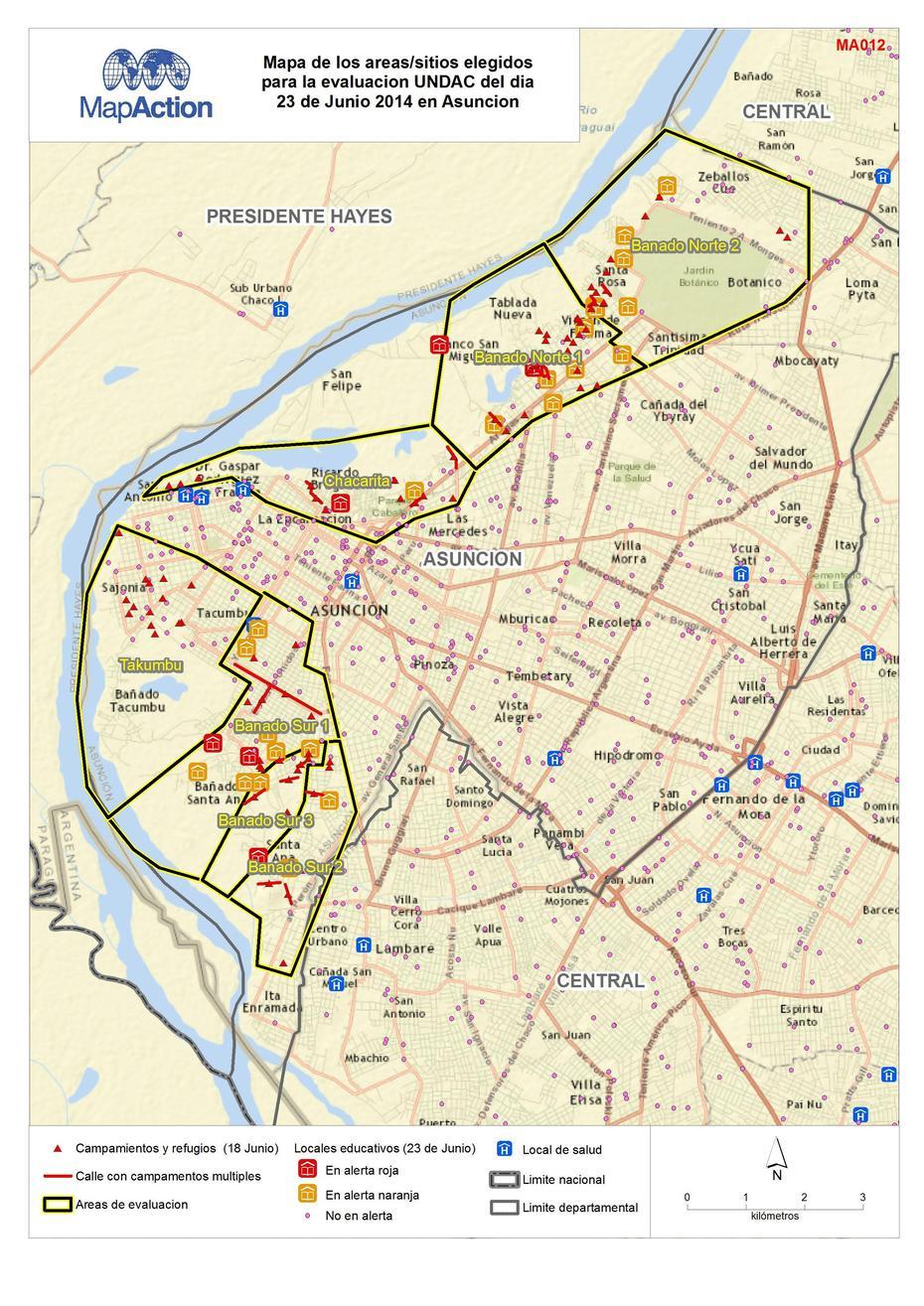 Paraguay Cities, Paraguay Climate, Evaluacion Undac, Asunción, Paraguay