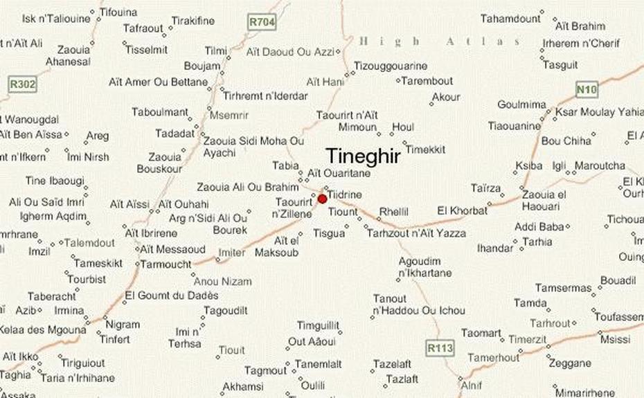 Tineghir Location Guide, Tineghir, Morocco, Tinghir Maroc, Tinghir Oasis