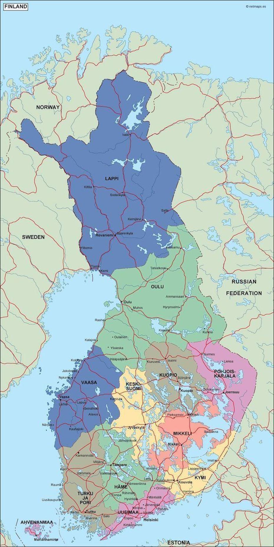 Detailed  Of Finland, Finland Country, Digital , Ylöjärvi, Finland