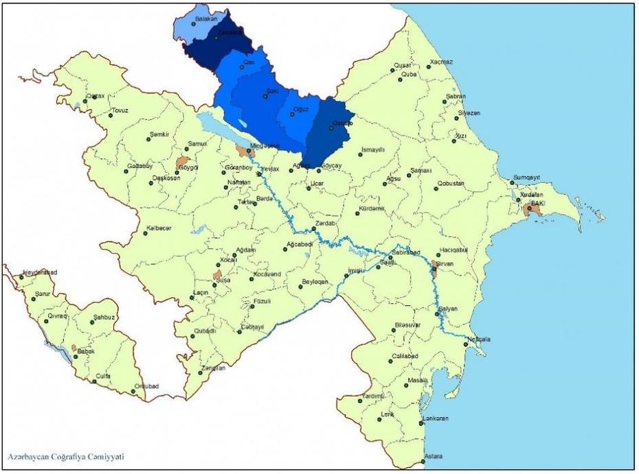 Economic-Geographical Region Of Sheki-Zaqatala – Azerbaijan Geographic …, Zaqatala, Azerbaijan, Azerbaijan On Europe, Armenia And Azerbaijan