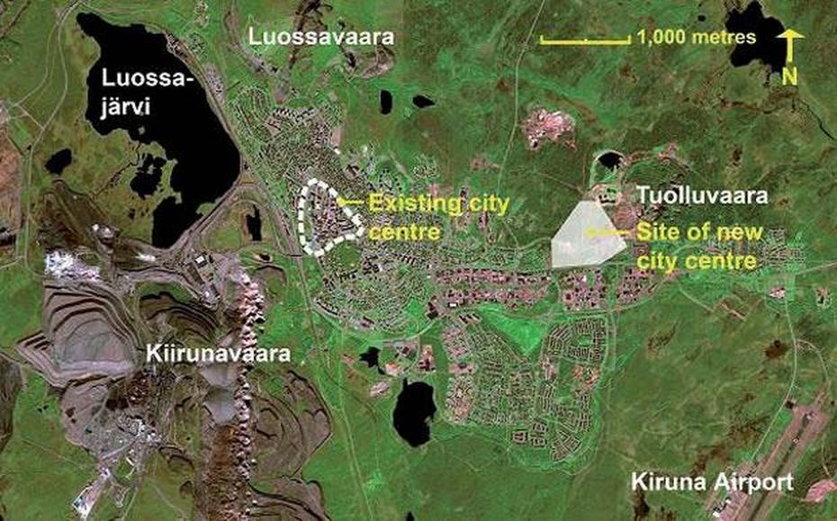 Ecosistema Urbano Prequalifies For A Planning Competition In Kiruna …, Kiruna, Sweden, Lulea Sweden, Abisko