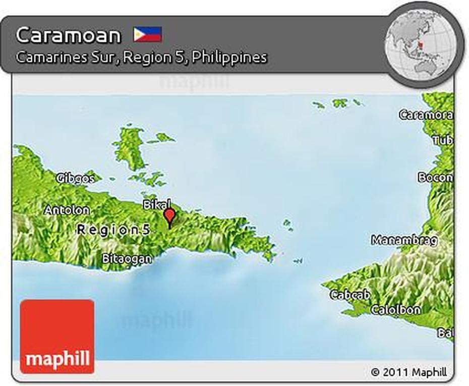 Free Physical Panoramic Map Of Caramoan, Caramoran, Philippines, Beach  Catamaran, Caramoran Catanduanes Logo