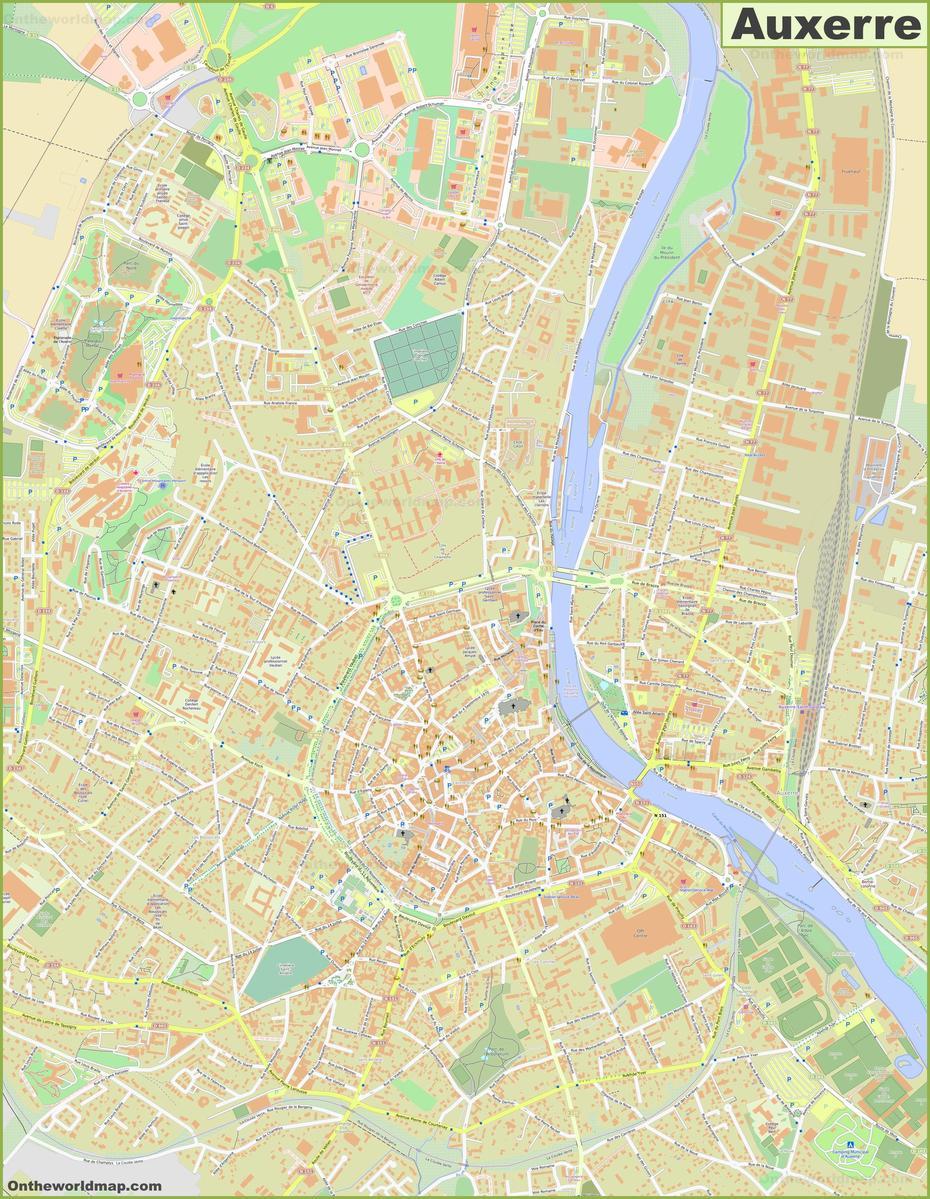 Grand Est France, Yonne France, Auxerre, Auxerre, France