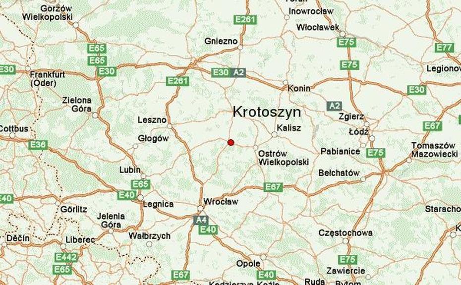 Guia Urbano De Krotoszyn, Krotoszyn, Poland, Konin Poland, Krotoszyn A