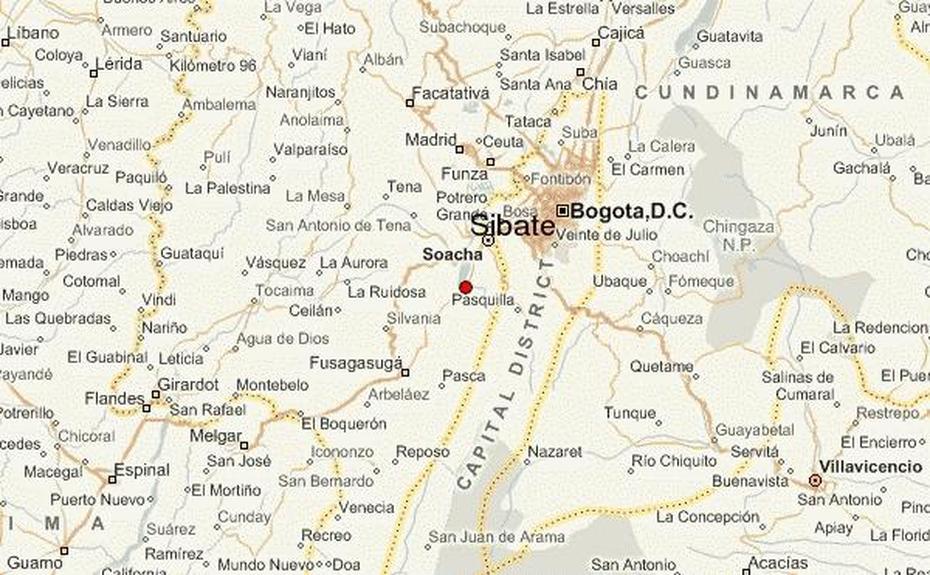 Guia Urbano De Sibate, Sibaté, Colombia, Colombia Cities, Colombia  Outline