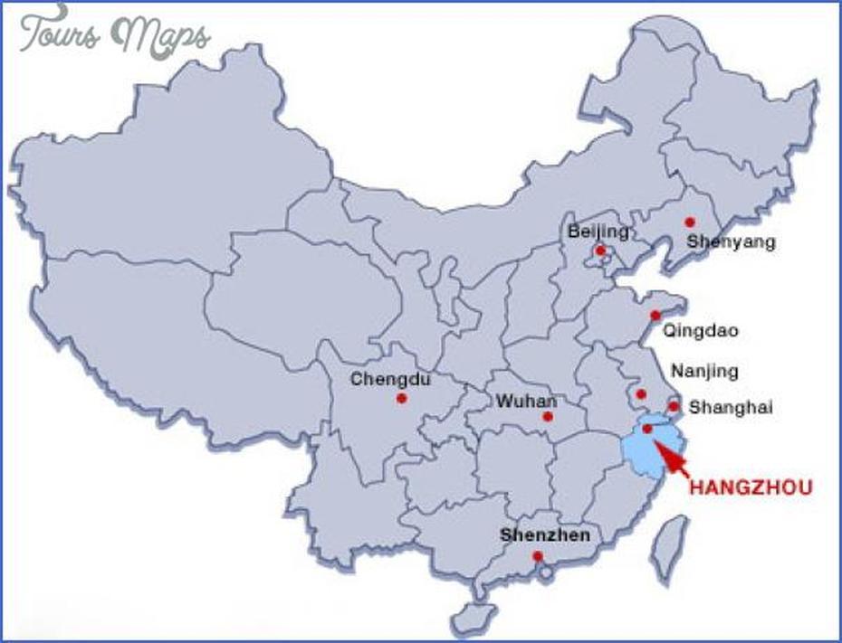 Hangzhou Map – Toursmaps, Hengzhou, China, Zhejiang China, Hangzhou Port