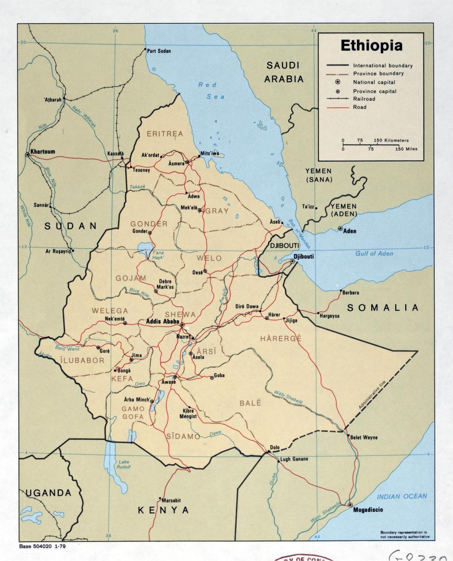 Large Detailed Political And Administrative Map Of Ethiopia With Roads …, Āzezo, Ethiopia, Ethiopia Road, Ethiopia  Simple