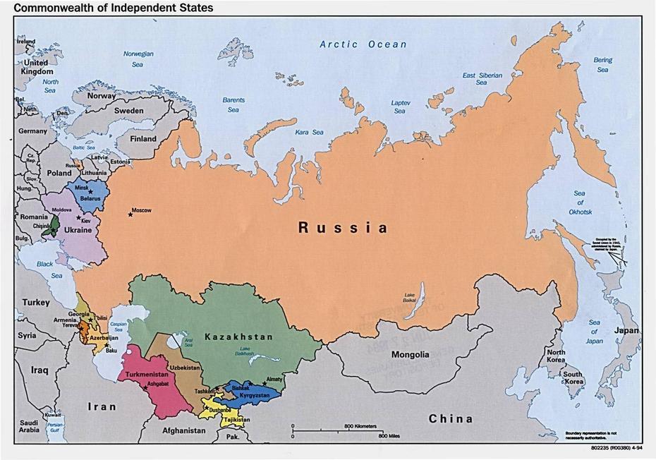 Map Of Russia Political Regional: Map Of Russia Country, Rtishchevo, Russia, Russia City, White Russia