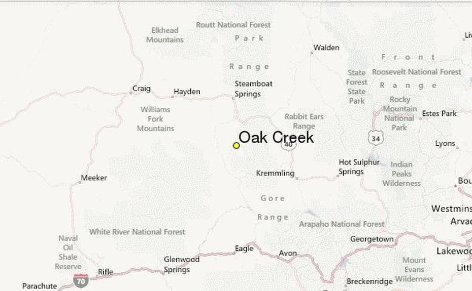 Oak Creek Colorado, Oak Creek Wisconsin, Creek, Oak Creek, United States